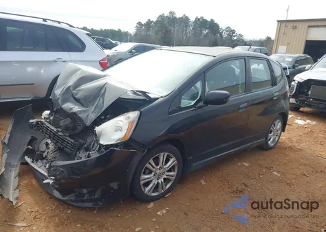 2010 Honda Fit Sport from USA, damaged, VIN JHMGE8H47AC028480